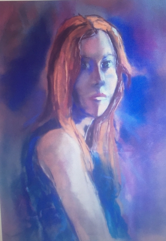 Portrait of the Dancer by artist Sherry Fields